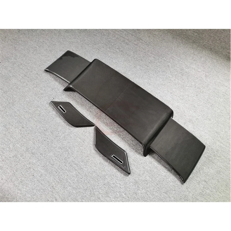 

For Mercedes-Benz G-Class W464 G63 G500 B Style Dry Carbon Fiber Rear Roof Spoiler