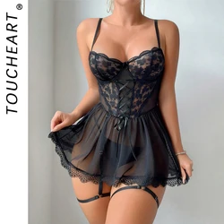 Luxury Women's Elegant Dress for Sex Without Censorship Woman Mini Dress Nightclub Cosplay Sexy Lingerie Outfit Dresses on Offer