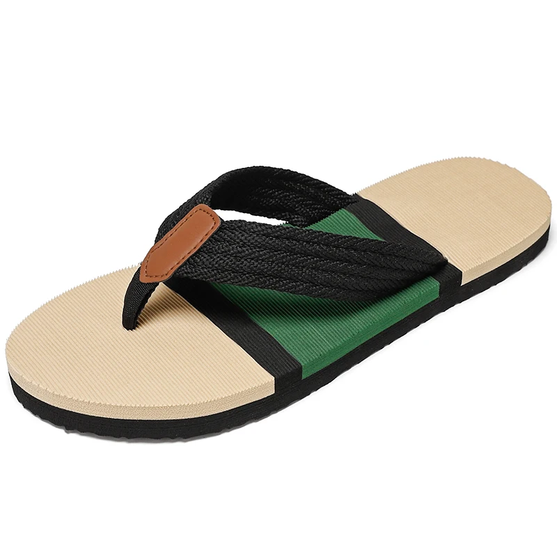 새로운 여름 슬리퍼 남성 캐주얼 신발 야외 편안함 부드러운 밑창 미끄럼 방지 비치 남성 샌들 가족 욕실 슬리퍼