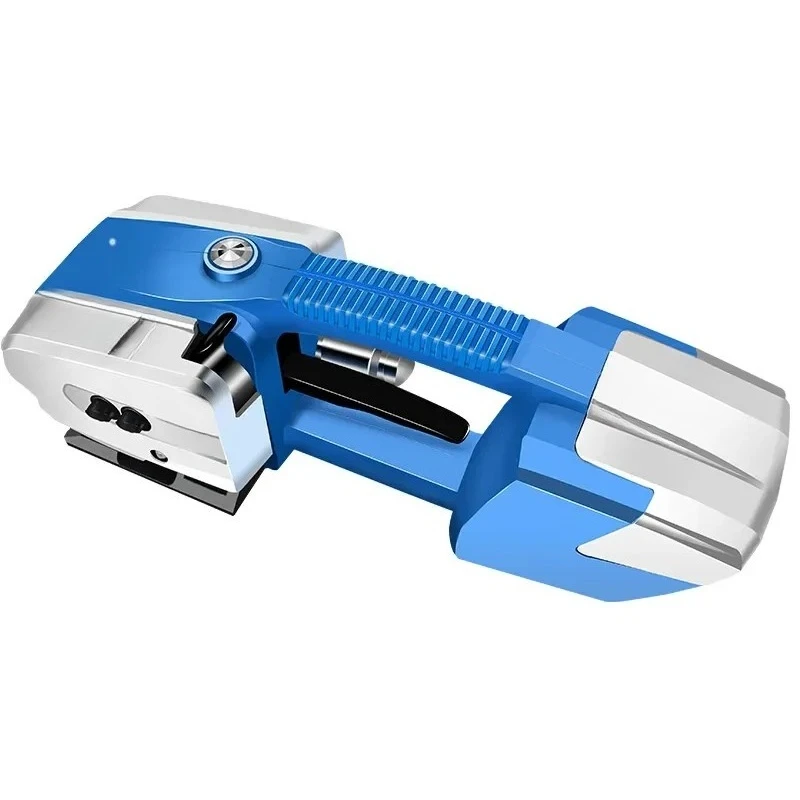 Electric Baling Press Portable Plastic Steel Belt Automatic Strapping Device Pet Electric Storage Hot Melt Buckle-Free Tensioner