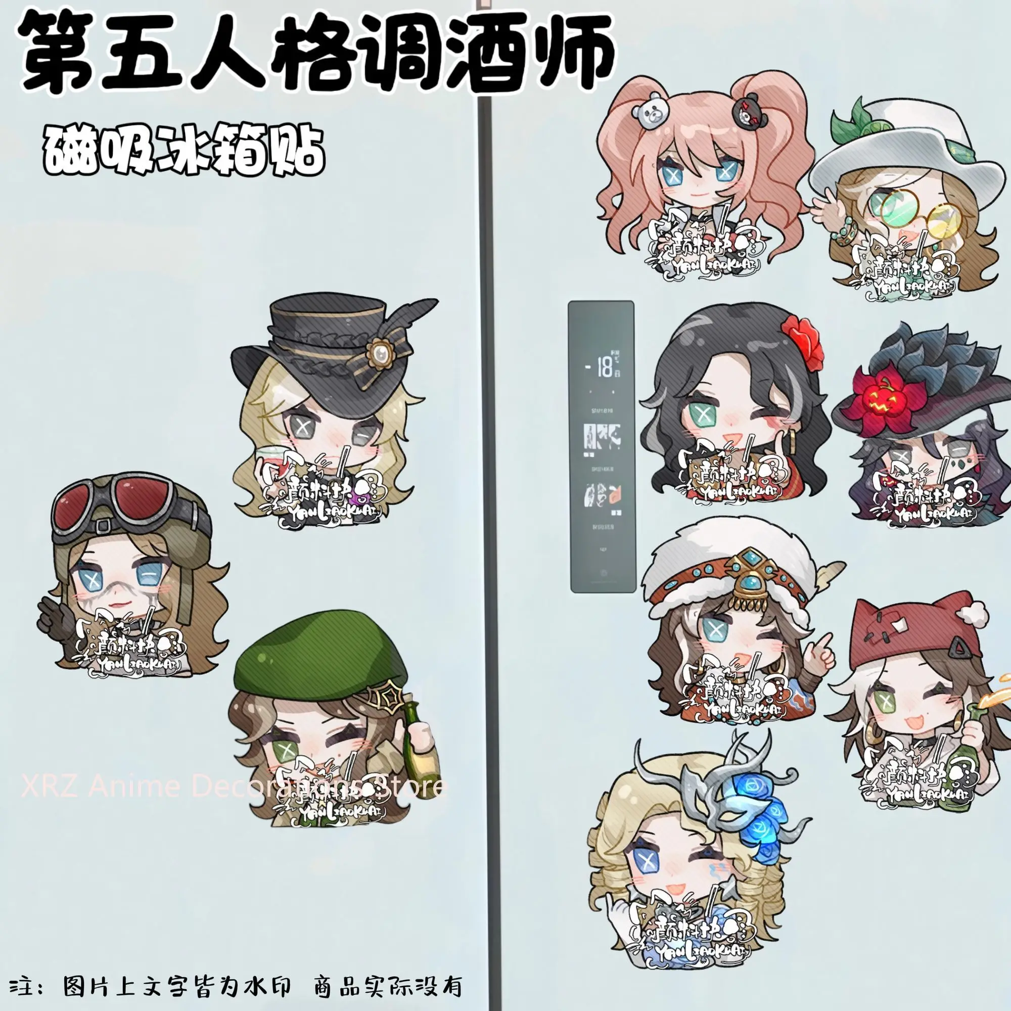 Acrylic Fridge Magn…