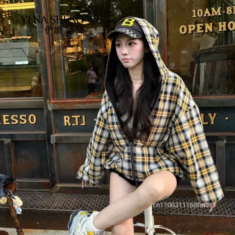 Simple Korean Sweatshirt, Dark Color, Simple Double-sided Zipper Sweatshirt Jacket, Hip-hop Style Unisex Couple Clothing