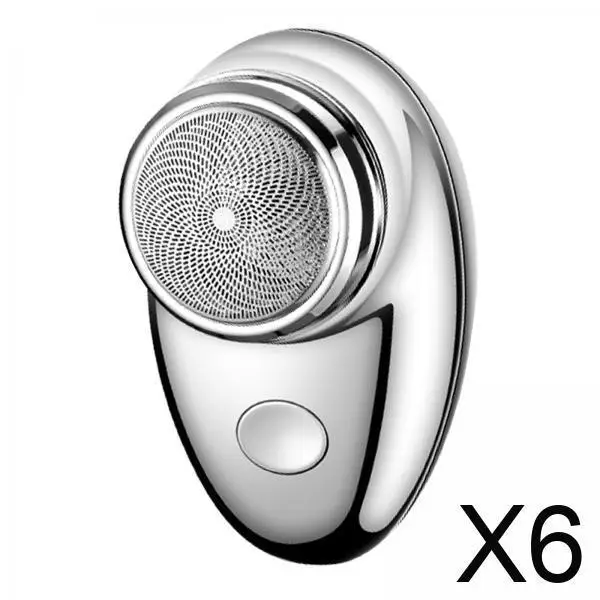 

6 компактных электробритв для мужчин, портативный триммер для бороды для путешествий и использования на природе