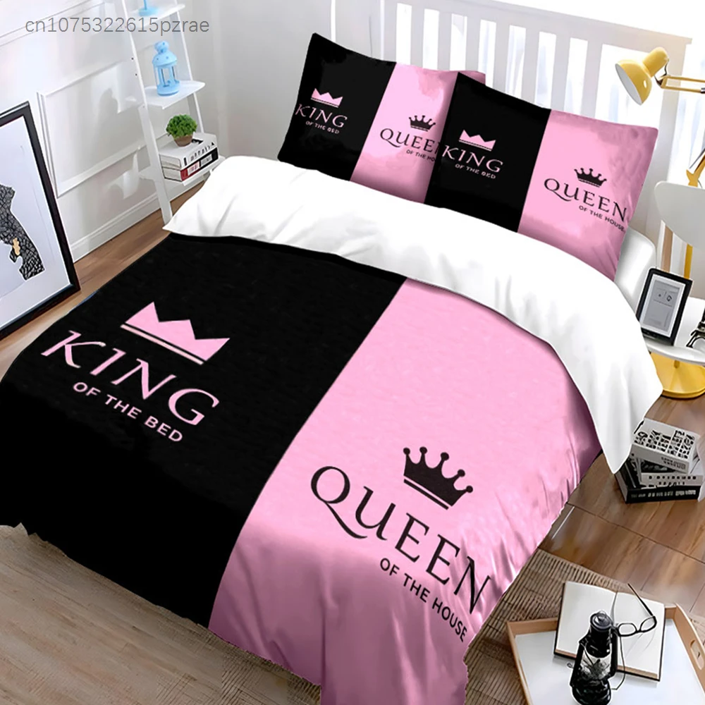 Multiple Sizes King And Queen Bedding Set kid's And adults' Bedroom Exquisite 3PC Bedding set, Holiday And Anniversary Gifts
