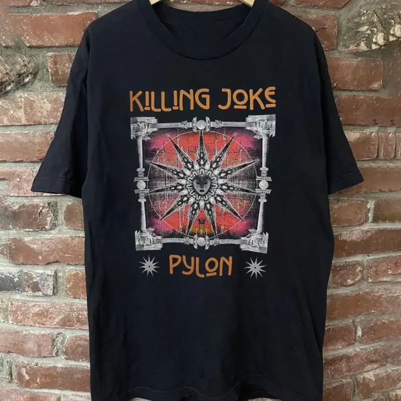 Killing Joke Band Rock Pylon gira del Reino Unido camiseta para adultos BS093