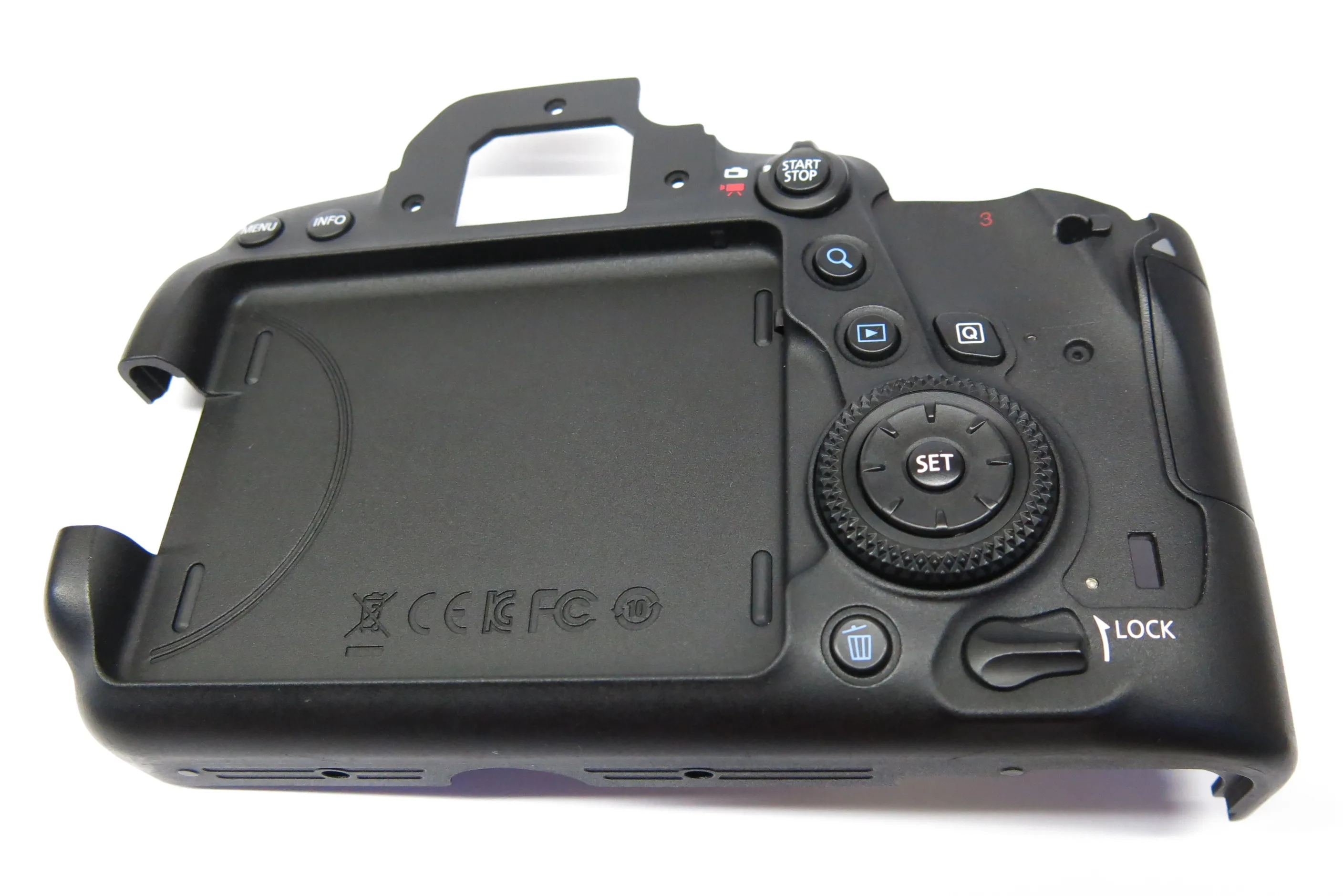 

Used Repair Parts For Canon EOS 6D Mark II 6D2 Back Cover Rear Case Ass'y