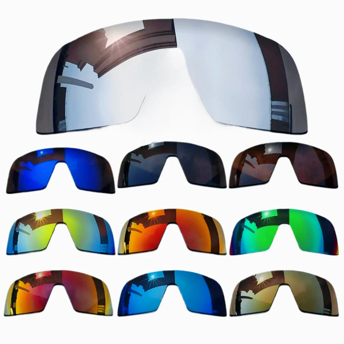 Lensa Pengganti Terpolarisasi Hokklo untuk Oakley Sutro OO9462 Oakley Sutro Beberapa Pilihan-Super Tebal 1.5Mm