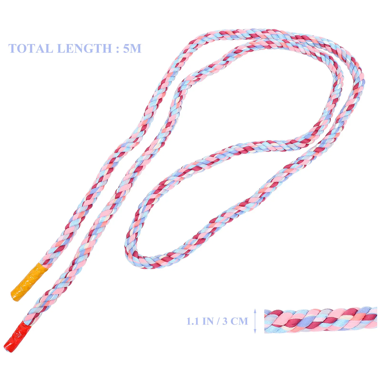 Cloth Tug of War Rope Twisted Tug-of-War Competition Rope for Kids Teamwork Development Lawn Games School Events