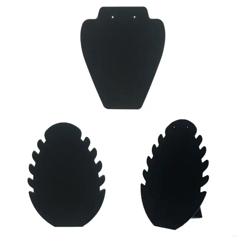 

U4LF Black Velvets Ожерелье для мольберта для мольберта для мольберта для мольберта, устойчивая к царапин