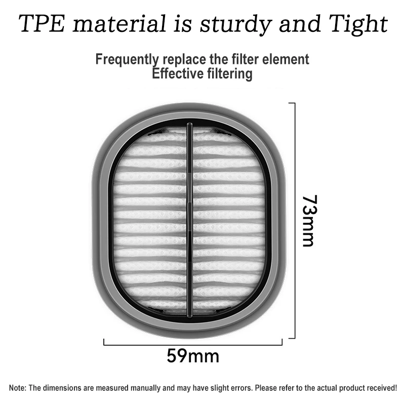 For Tineco Floor ONE S5 Combo Filter Wet Dry Vacuum Cleaners Floor Washing Machine Hepa Filter Replacement Parts