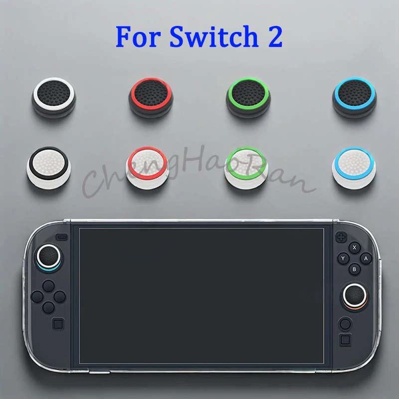 2PCS Tappo Luminoso per Nintend Switch 2 NS2 PS4 XBOX PS5 Joystick In Silicone Thumb Stick Grip Anti Slip Controller Thumb Caps