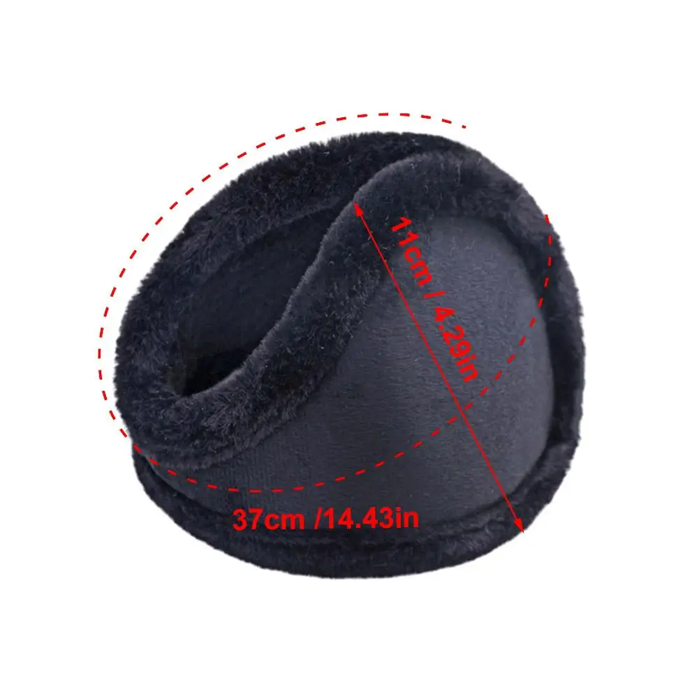 Unissex inverno quente earmuffs para homens mulheres à prova de vento protetores de ouvido engrossar mais quente capa de ouvido ao ar livre ciclismo protetor de orelha de pelúcia