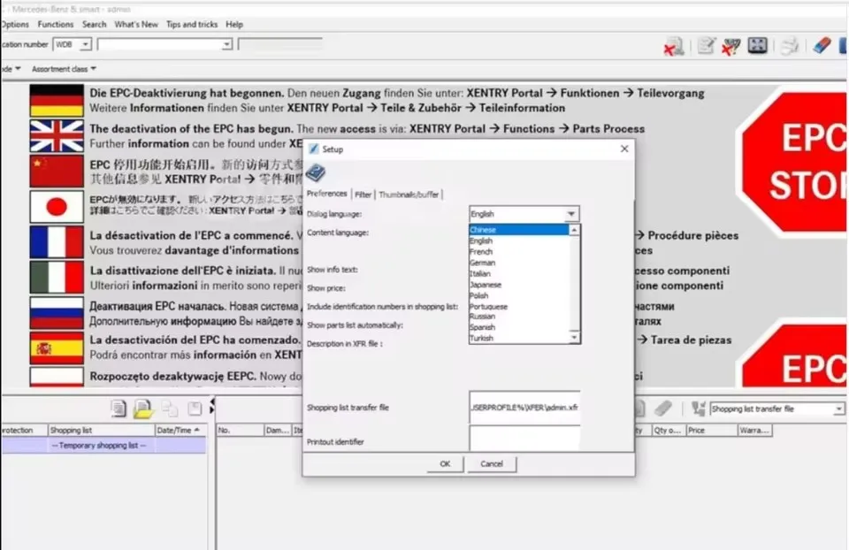 

Xentry-software MB STAR sd C4/C5/C6 XDOS, Instalación en línea, 09/2023 xentry, versión passthru, epc wis para openport ADS2023