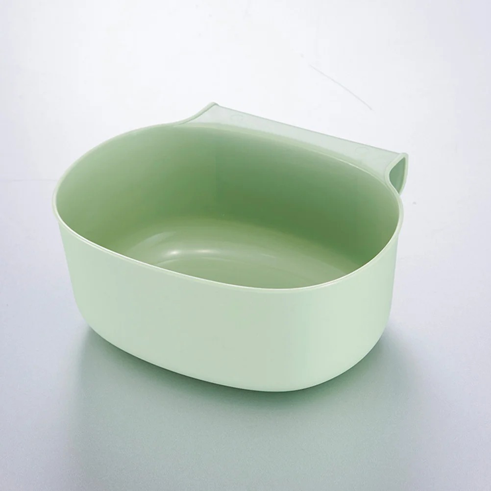 

Hanging Trash Can Green Pp Material Large Capacity Space Saving Tear Resistant Easy Clean Household Storage Basket Waste