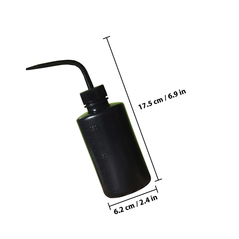 Botella exprimible de 250ml para extensiones de pestañas, almacenamiento de mermelada de ensalada, Base cóncava, soporte estable, boquilla, botella de agua, 4 Uds.