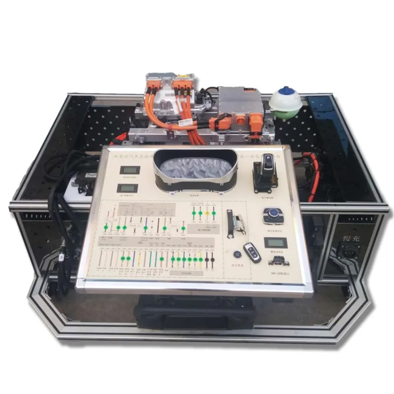 Electric vehicle motor drive system training platform/automobile education