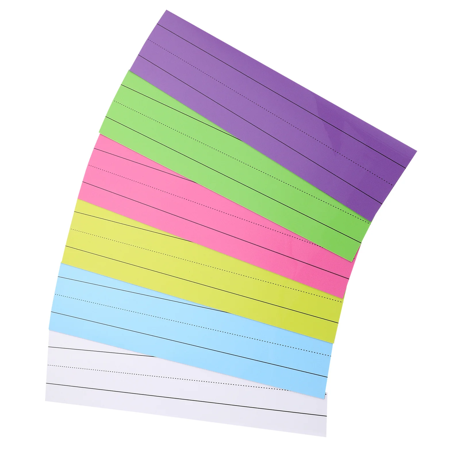 6Pcs Magnetische Satz Streifen Beschreibbare Löschbare Handschrift Praxis Whiteboard Streifen Lehrer Klassenzimmer Student Lieferungen