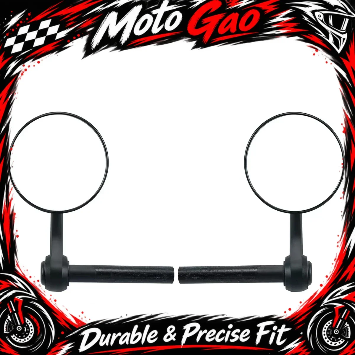 【Precise Fit】Motorcycle accessory handle mirror rearview mirror assembly Fit For CFMOTO 500SR VOOM