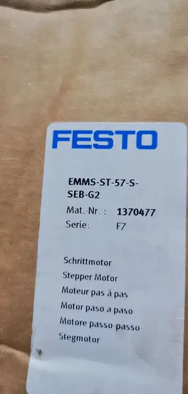 1 of New for FESTO EMMS-ST-57-S-SEB-G2 (1370477) STEPPER MOTOR