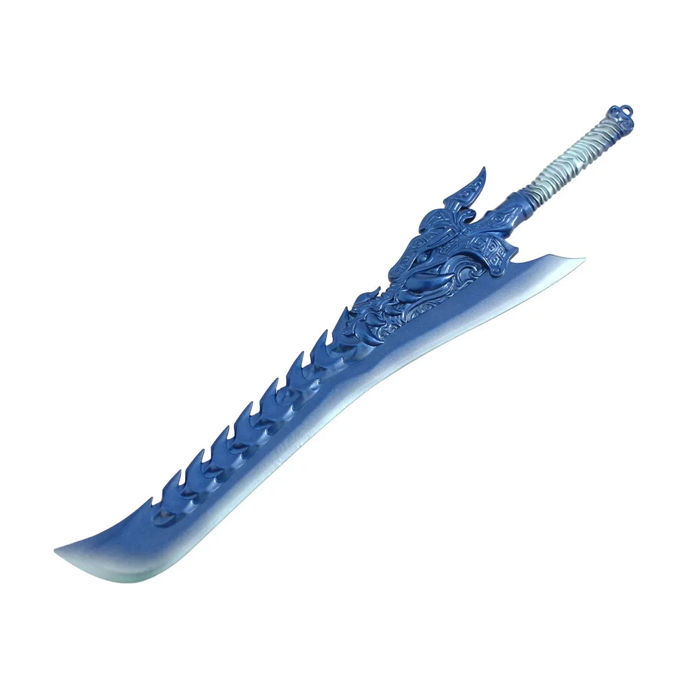 Ne Zha 2 Chinese Anime Randapparatuur Ao Guang Wapen Draak Tanden Blade Volledig Metalen Ambachtelijke Model Collectible Bureau Ornamenten Jongen Speelgoed