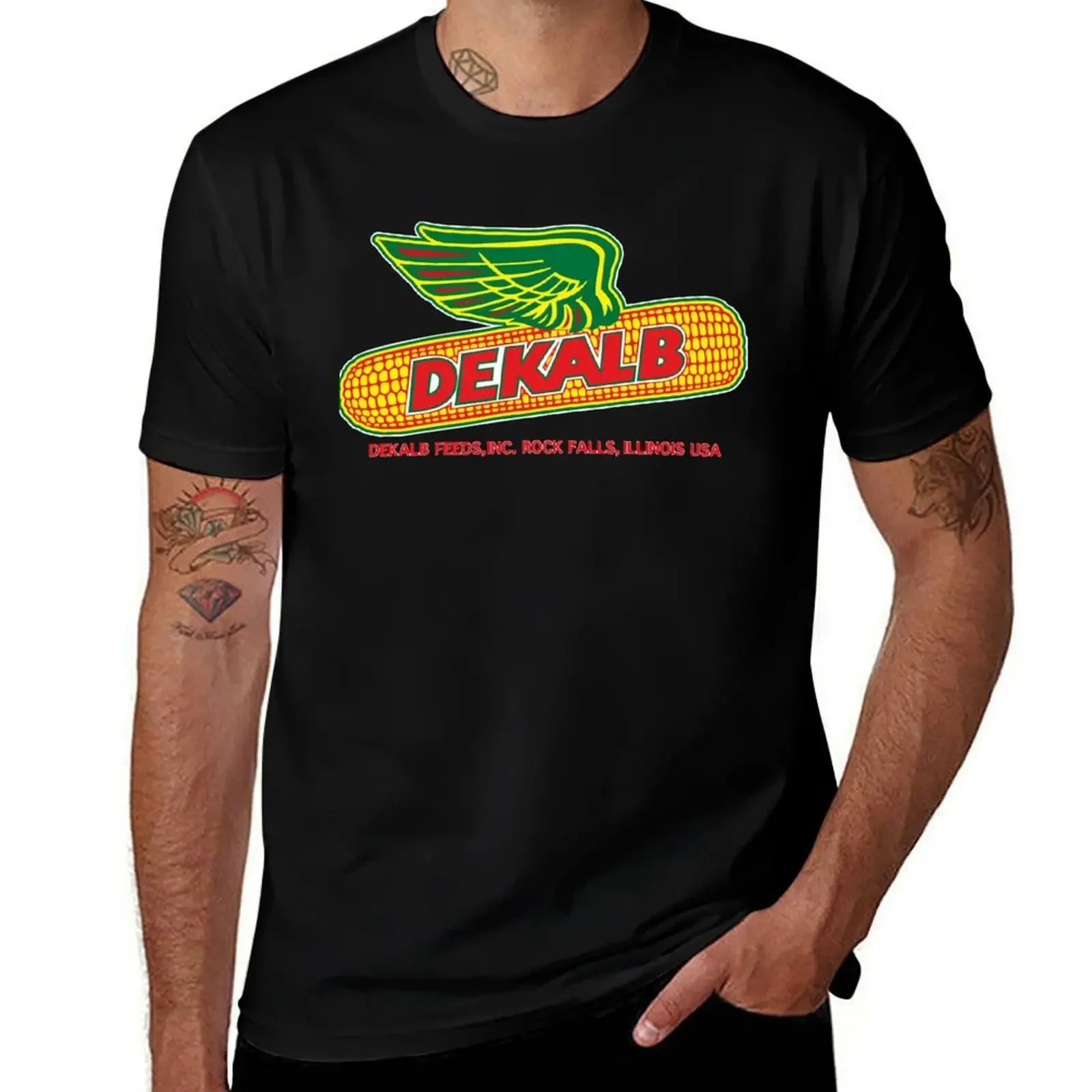 DEKALB 2 Classic T-Shirt graphics oversized graphic tee shirts men graphic