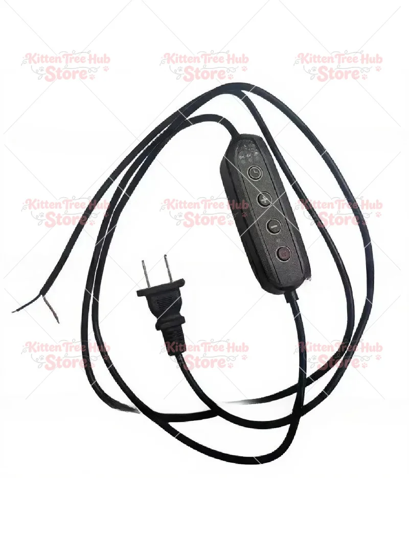 Smart LED Controller for Grow Lights, 110V-220V EU Plug, Timer, 3-Step Dimmer & Auto Color Shift