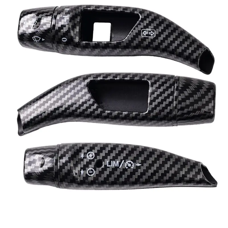 

For Vito C200 E-Class GLC GLK GLA CLA Interior Modified Cruise Lever Wiper Shift Lever Decoration Frame-N31R