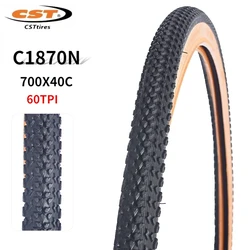 C1870N Road Bike Tire 700*40C 40-622 60TPI Wear-Resistant Pneu Bicicleta Bicycle Tyres