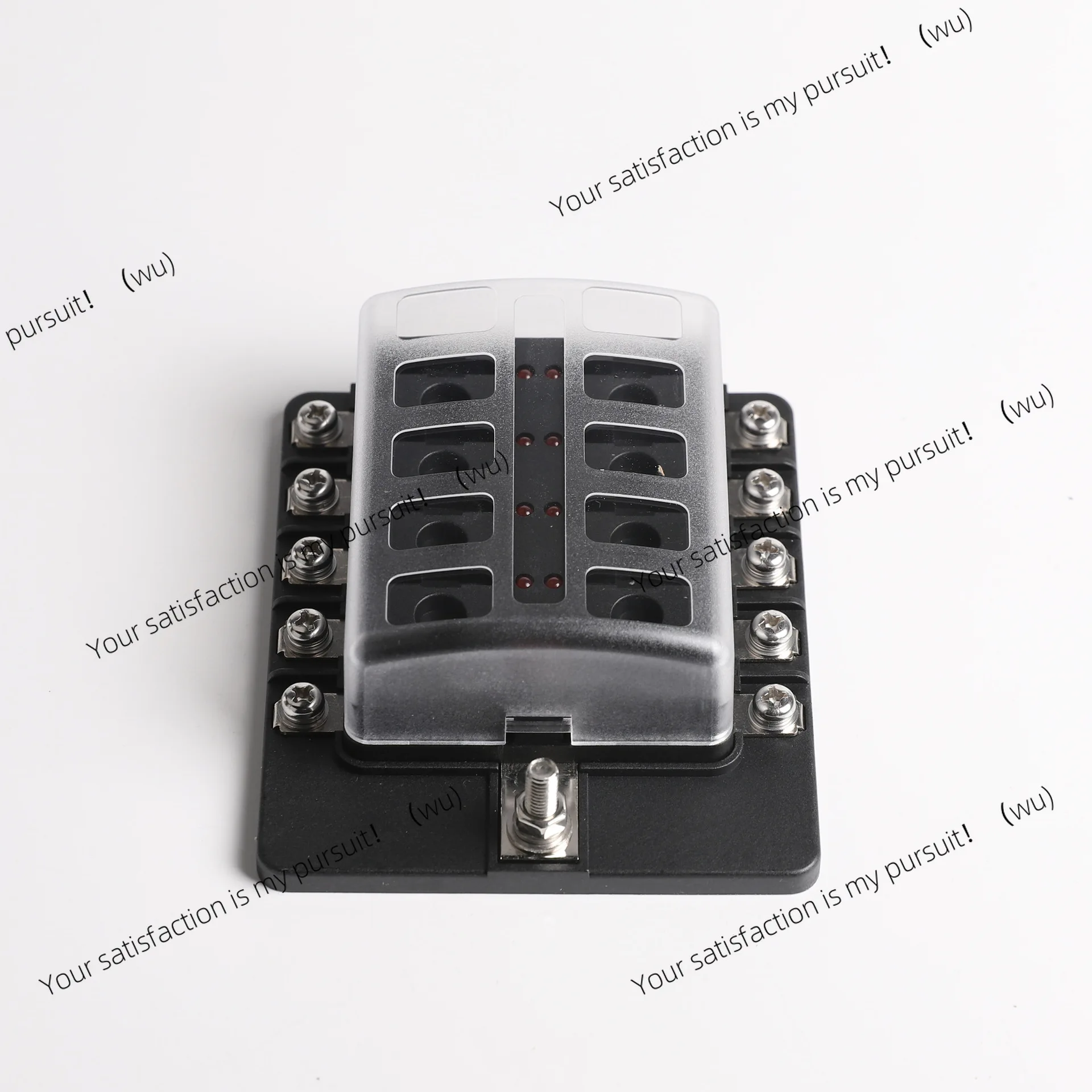 

Automotive fuse holder with lamp ten-way screw wiring Automotive ship modification fuse holder
