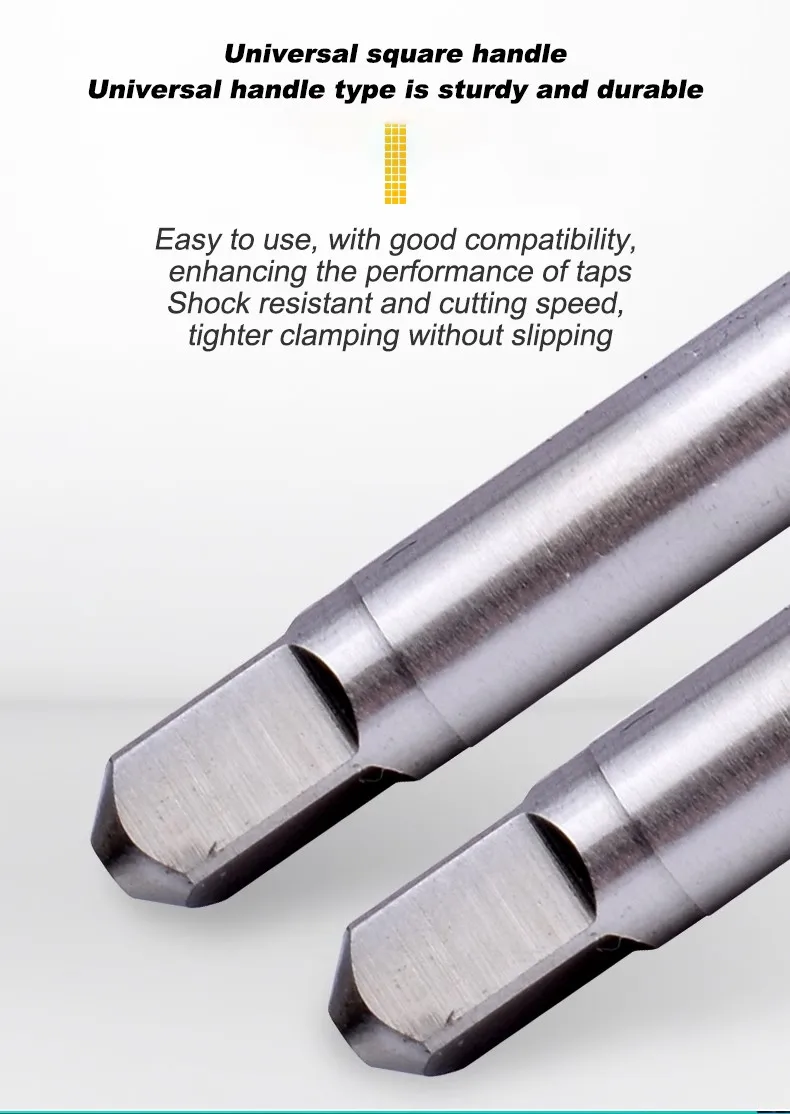 Azzkor dlc bunte Beschichtung Spiral gewinde bohrer für Aluminium effiziente Sackloch-Gewindes chneid werkzeuge m2m3m4m5m6m8m12 – Detail 6