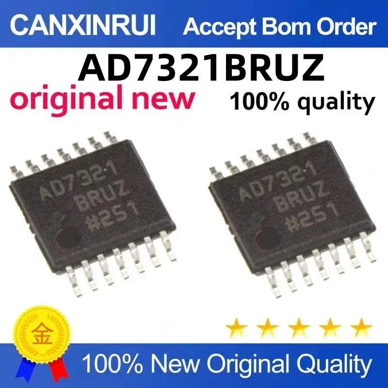 

AD7321BRU AD7321BRUZ TSSOP14 The AD7321, 13-bit ADC analog-to-digital converter, is new