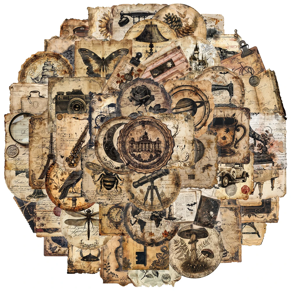 50PCS Creative Retr…