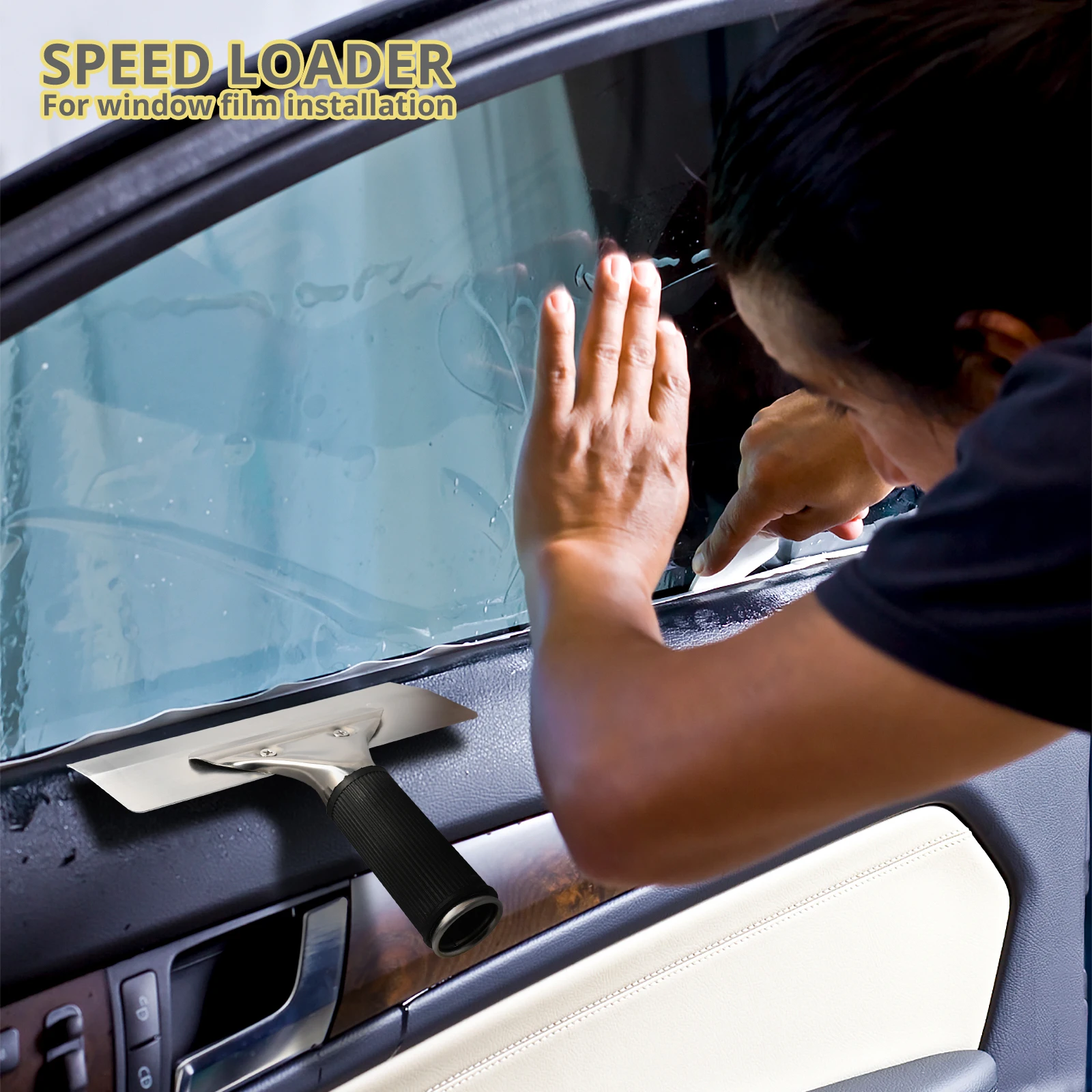 FOSHIO Pro Speed Loader Fenster Tönung Film Installieren Werkzeug PTFE Rand Auto Glas Wrap Vinyl Schutz Lücke Tucking Dichtung Multi-Größe – Detail 3