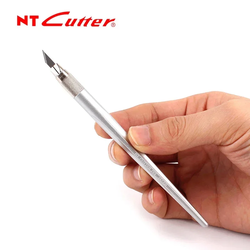 NT Cutter D-400GP Penknife for Precision Work Model Metal Holder Art Carving Knife 30/45 Degrees Spare Blade BDC-200P BDA-200P