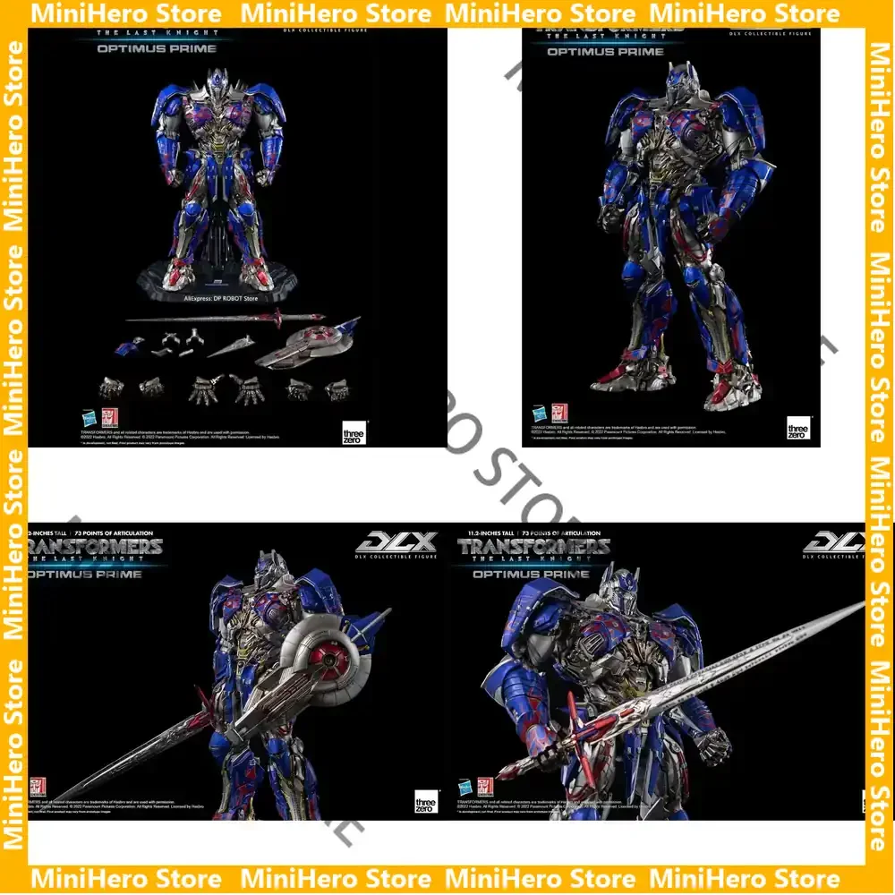 

В наличии: Оригинальная коллекционная фигурка ThreeZero Optimus Prime MDLX 73 с подвижными суставами, литая под давлением