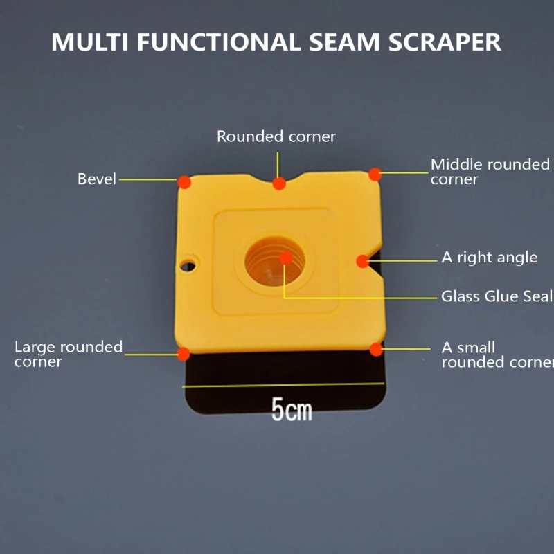 Làm Mịn Phụ Kiện Chính Xác Phòng Tắm Nhà Bếp Bít Dụng Cụ Hoàn Thiện Chuyên Nghiệp Gạch Ceramic Tẩy Vữa