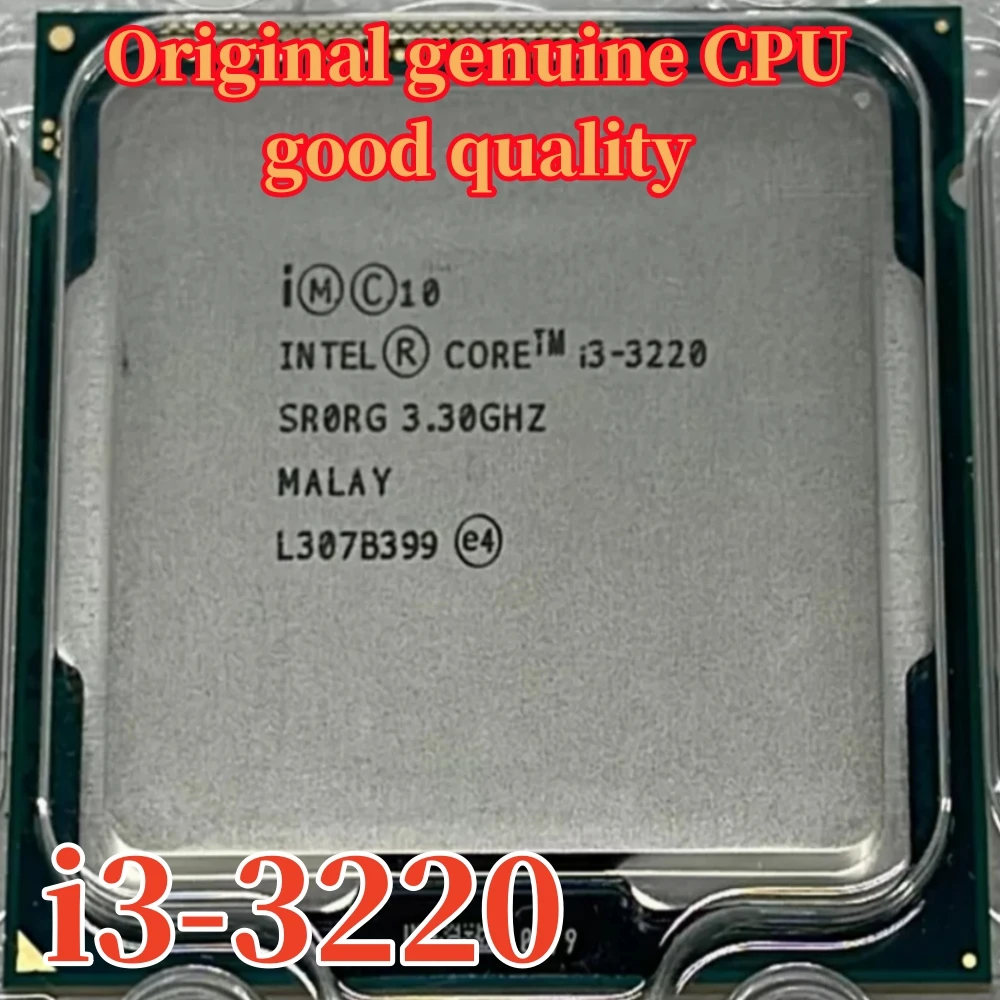 Original Intel CORE i3 3220 SR0RG 3.30GHz 3M LGA1155 processor Dual Core CPU i3-3220 Free shipping ship out within 1 day