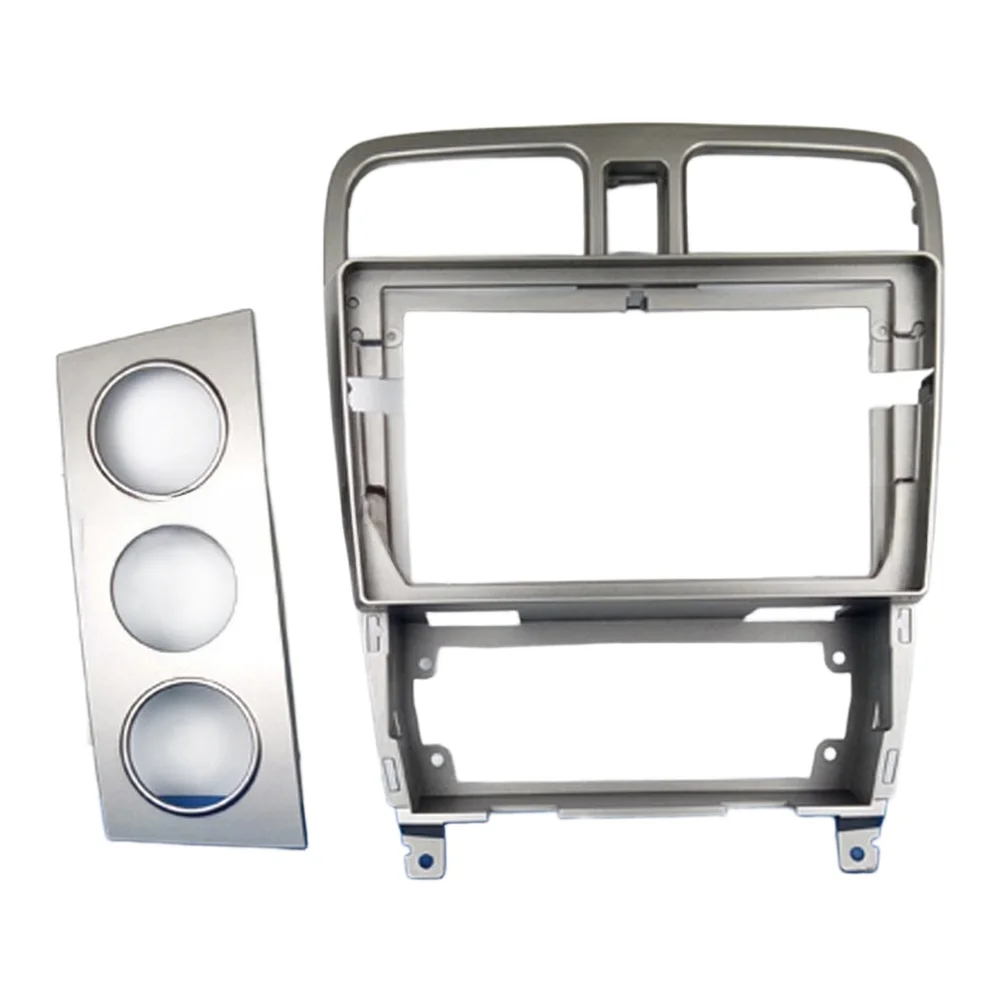 9 Inch Radio Dash Panel Mount Bracket Kit Compatible with For Forester 2004 2005 2006 2007 2008 Manual Air Conditioning