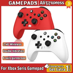 2.4G Wireless Gamepad For Xbox One ,Xbox Seris S ,X Control Xbox With Dual Vibra/Six Axis Multi Game Xbox Controller