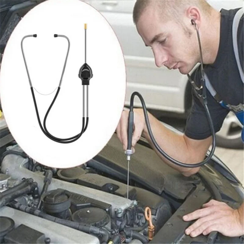 Latest Auto Cylinder Stethoscope Mechanics Stethoscope Car Engine Block Diagnostic Automotive Hearing Tool for Car Repair Tool