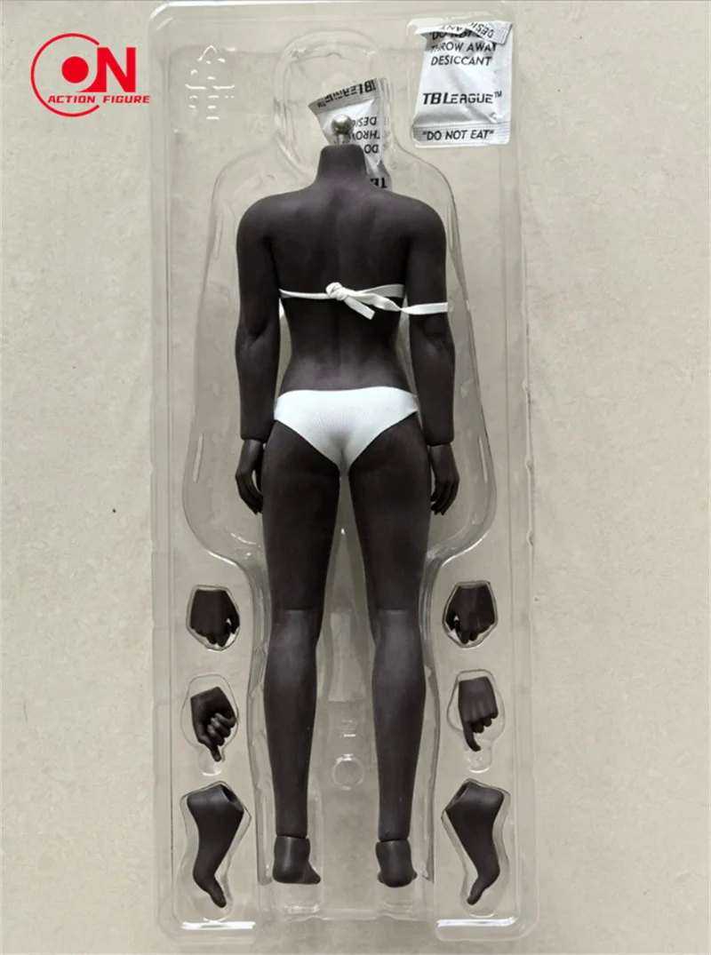 TBLeague 1/6 S29C S43B หญิง Dark-skinned Super ยืดหยุ่น Seamless Body TBL PH 12 "ทหารหญิง Action Figure ตุ๊กตา