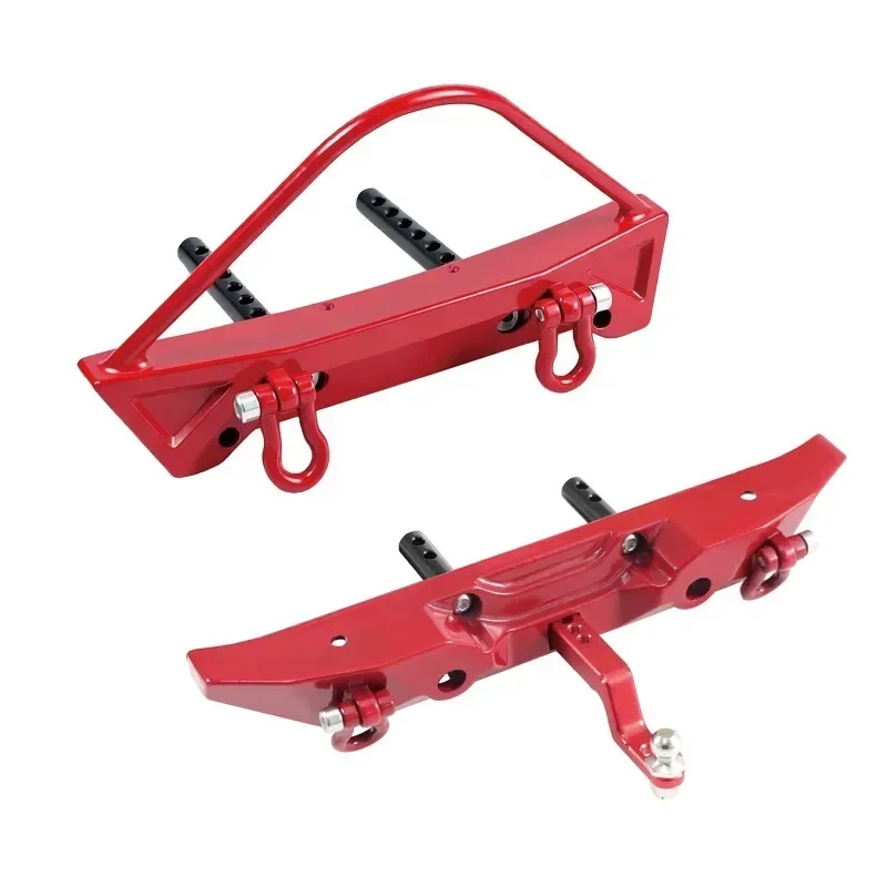 Metal Front and Rear Bars MN128 RC Car Trailer Upgraded and Modified Classic Model Non Destructive Installation