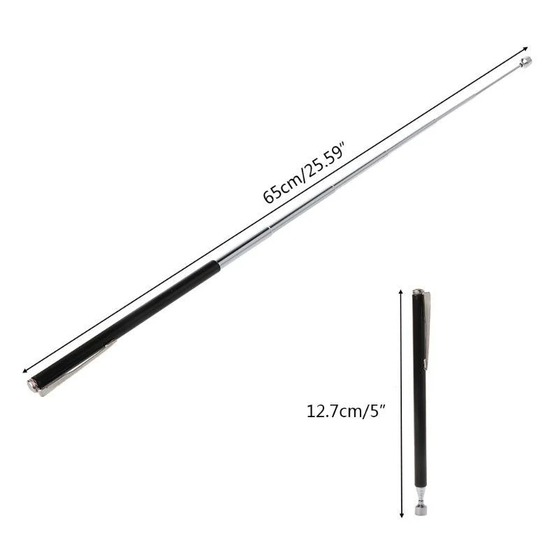 367D Mini Portable Telescopic Magnet Pen Extendable Pick Up Rod Handhe