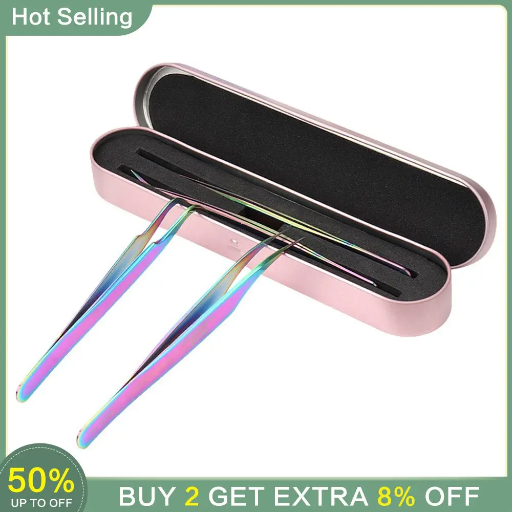 Storage Box Effectively Reducing Tweezers Wear Professional Eyelash Expansion Forceps Makeup Tools And Accessories Makeup