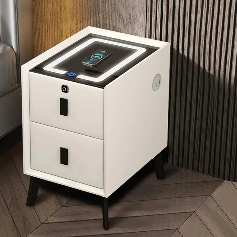 Storage Cabinet Bedside Nightstands Side Table Bed Room Locker Living Coffee Mesas Nightstand Night Stand End Tables Gamer