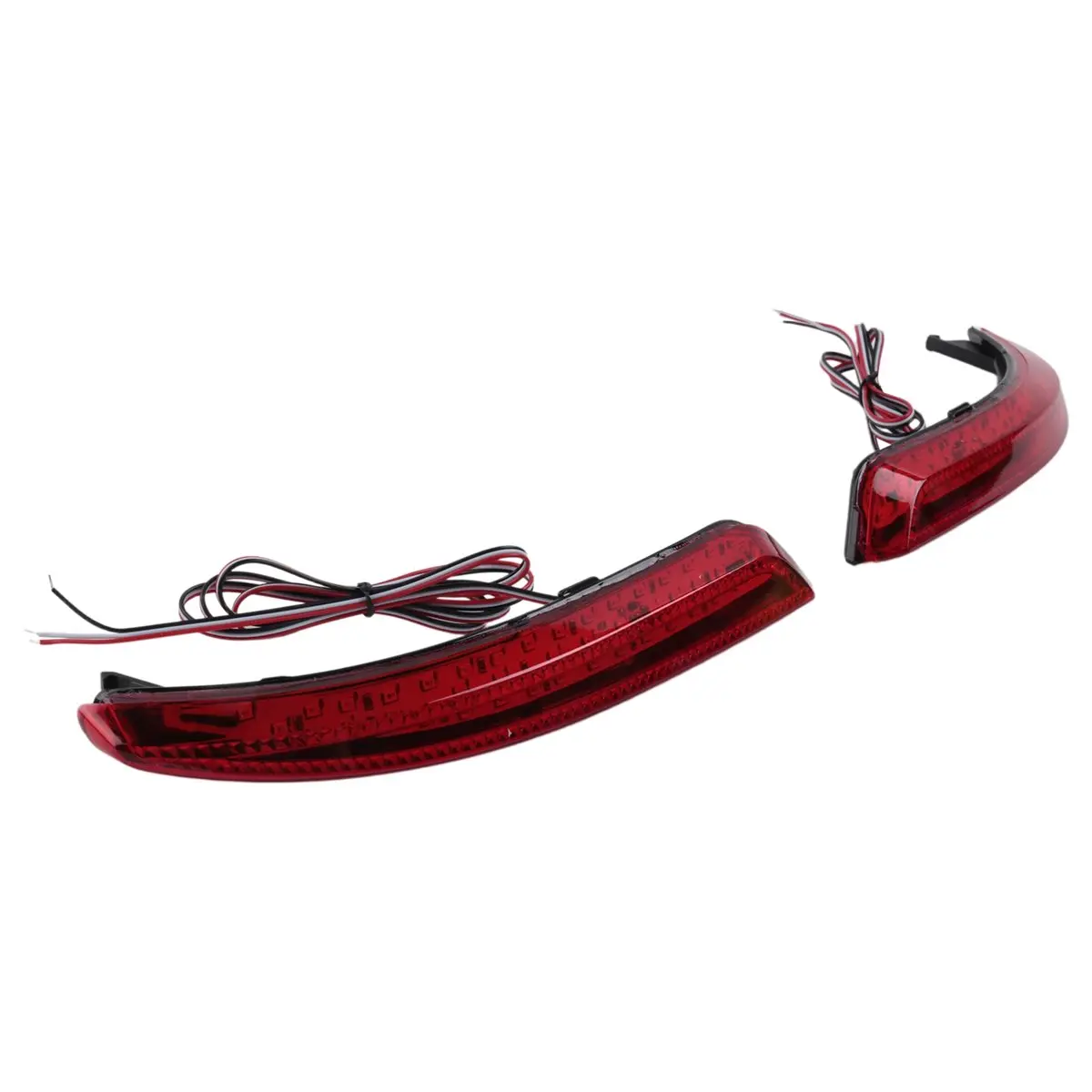 #26H (red)2Pcs Car LED Rear Bumper Reflector Light Brake Stop for Nissan,Automotive Parts & Accessories