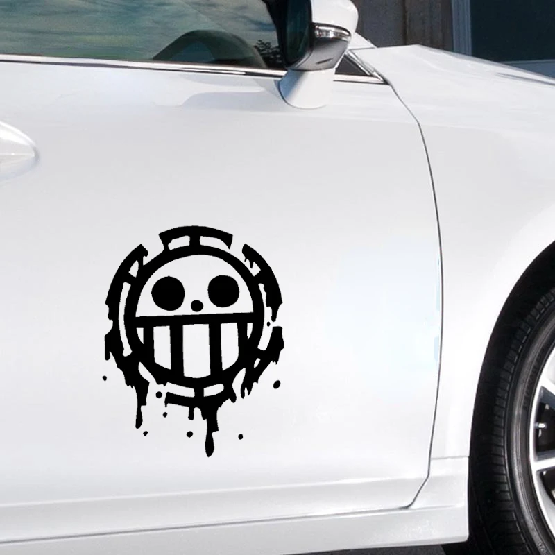 

Funny Anime Seagoing Ship Sign Car Stickers Windshield Trunk Tail Car Decorative Waterproof Vinyl Decals Car Accessories