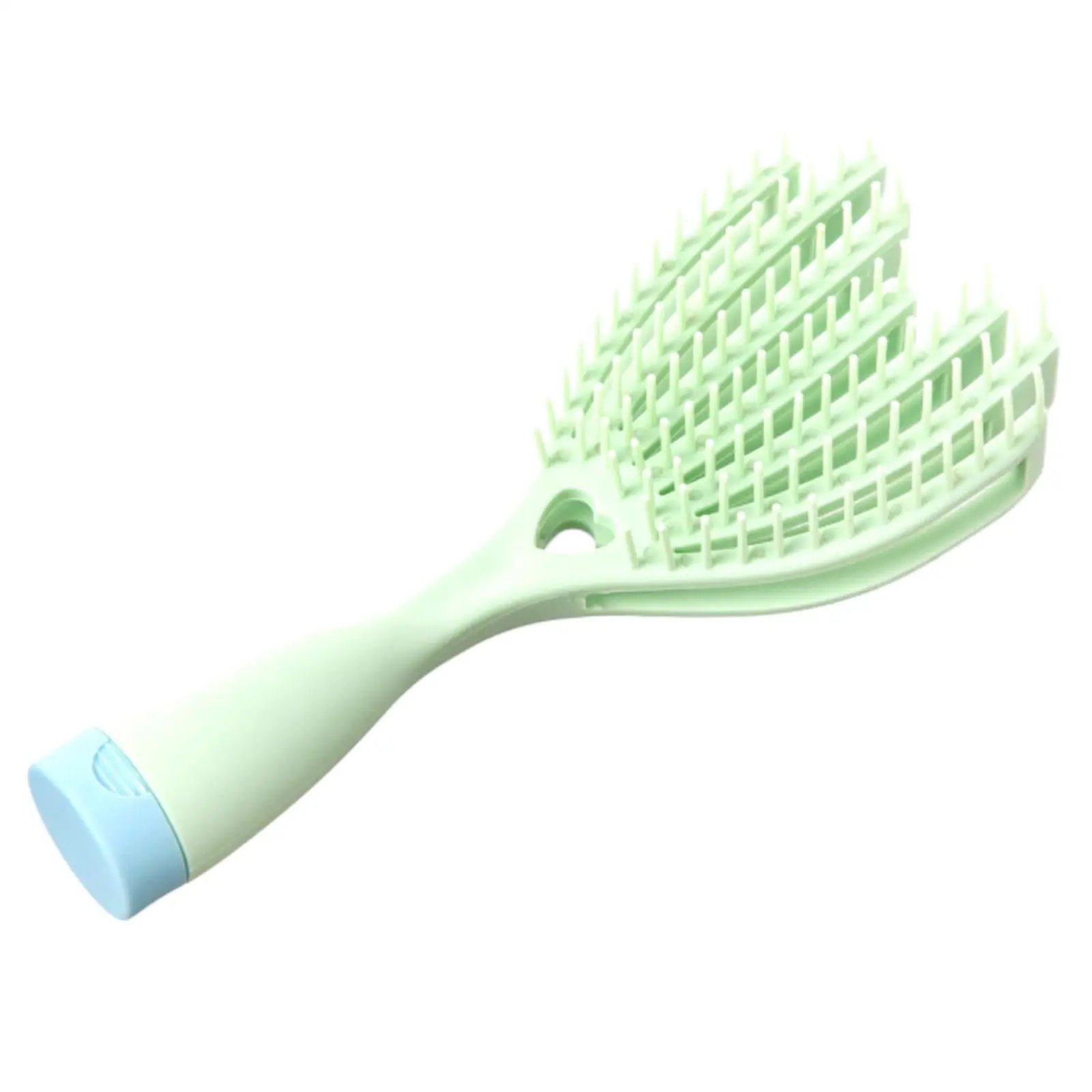 فرشاة فك تشابك الشعر الرطب ، اكسسوارات دائمة ، مريحة للاتصال ، لينة ومرنة ، مشط تدليك متعددة الأغراض ، تنفيس الشعر