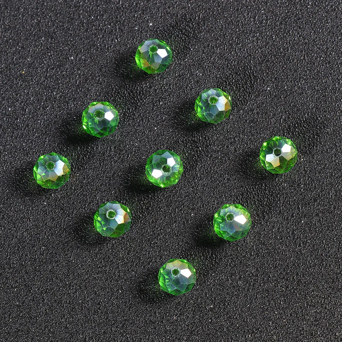 

Crystal Loose Beads Round Pearls Jewelry Shaped Bracelet Crimp for Making Necklace Glass Beaded