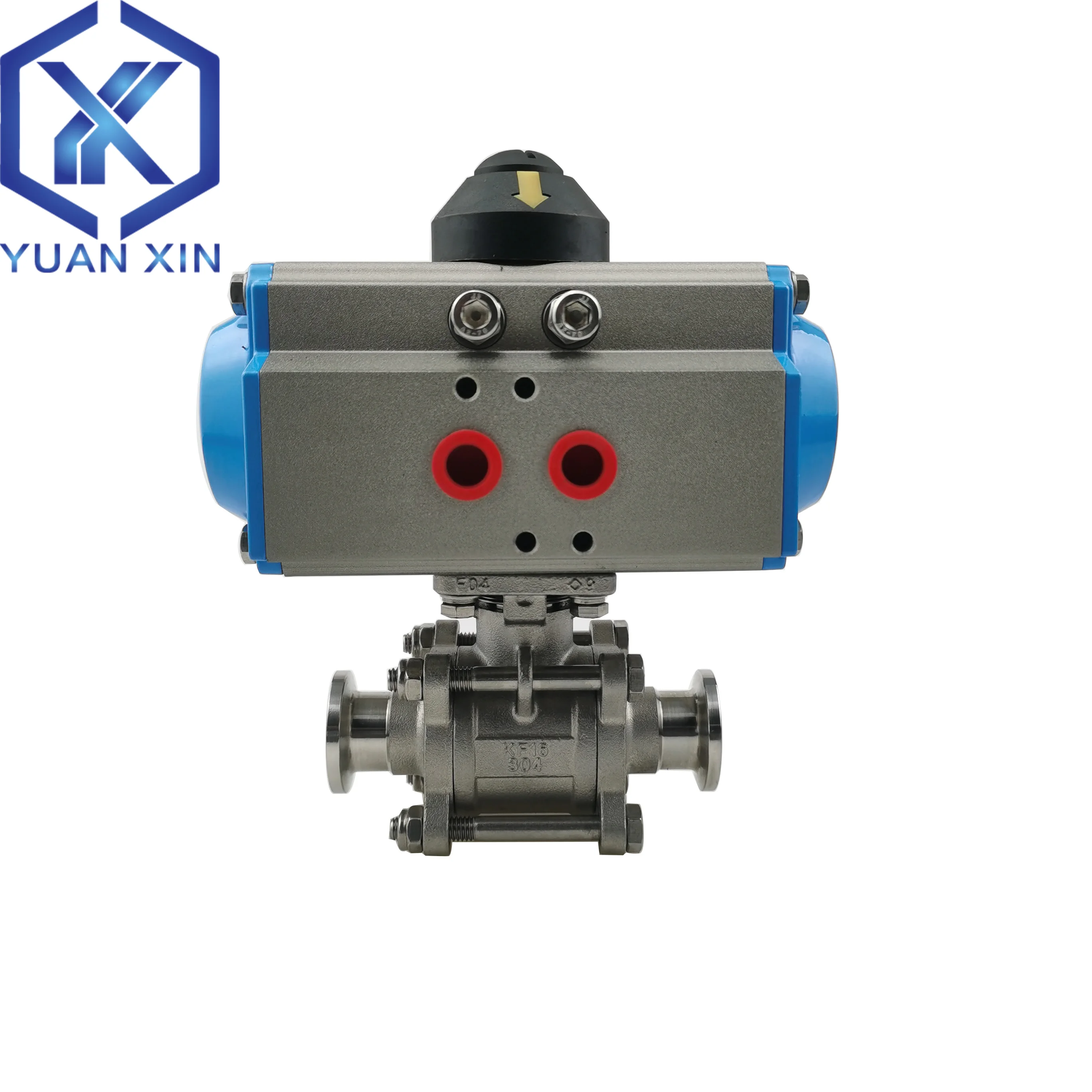 

KF high vacuum pneumatic ball valve SS304/316L stainless steel ball valve NW vacuum ball valve pneumatic